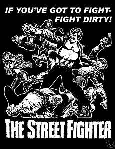 Street Fighter T Shirt * Sonny Chiba, Martial Art Movie  