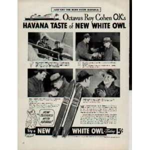 Just Off the Boat From Havana, Octavus Roy Cohen O.Ks Havana Taste of 