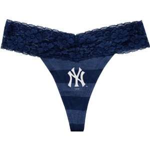 New York Yankees Womens Nostalgia Thong  Sports 