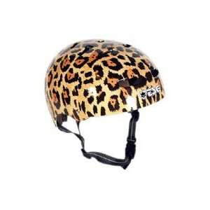 TSG Leopard Print Helmet 
