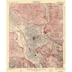  USGS TOPO MAP GLENDALE QUAD CALIFORNIA (CA) 1928