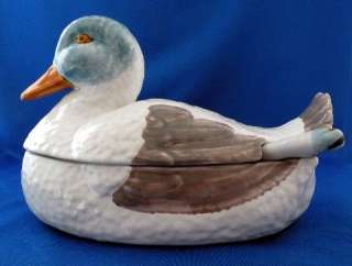  Duck Form Soup Tureen Made in Portugal  