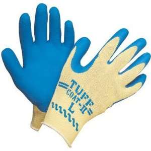 Tuff Coat ll Gloves   large 10 cut kevlar atlas glove w/blue latex pal
