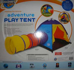 New Discovery Kids Kids Tent and Tunnel NEW IN BOX  