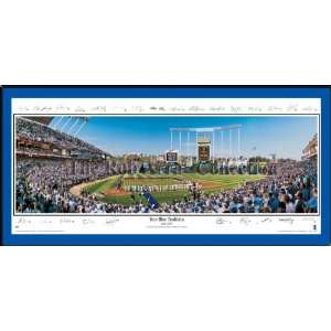  Kansas City Royals True Blue Traditions Framed Poster 