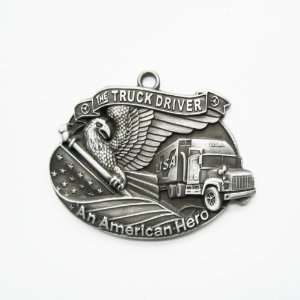 Truck Driver American Heroes Keychain Keyring 3D 041AS 