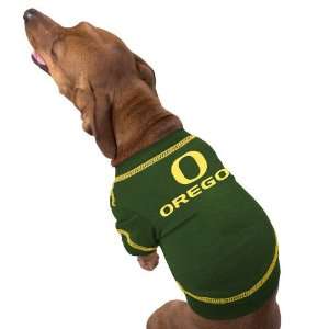    Oregon Ducks Green Collegiate Dog T shirt