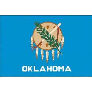  Oklahoma State Flag 5ft x 8ft Spun Heavy Duty Polyester 