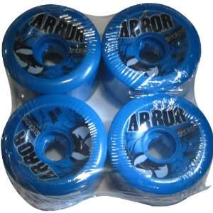  Arbor 4 Set Street Series Skateboard Wheels   Blue / 70mm 
