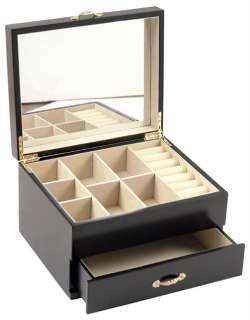 This elegant jewelry box is a beautiful way to store your jewelry 