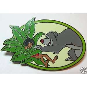  Disney Baloo Putting Mowgli to Sleep Jungle Book Pin 