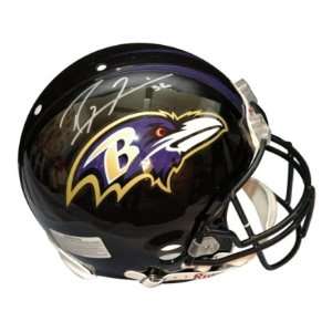  Ray Lewis Signed Baltimore Ravens NFL Pro Helmet Sports 