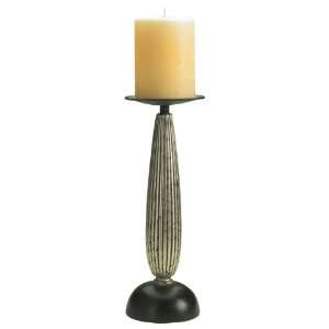  Eurofase 13658 014 Balustrade Candlestick, Medium, Pewter 