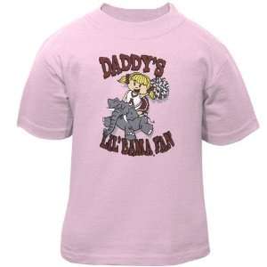   Tide Pink Toddler Daddys Lil Bama Fan T shirt