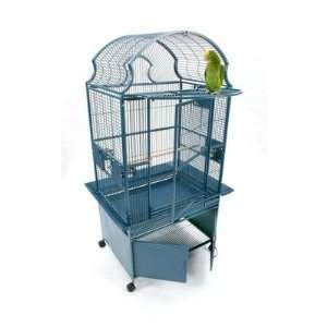  Small Fan Top Bird Cage Color Green