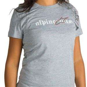  Alpinestars Womens Sammy T Shirt   X Large/Grey 