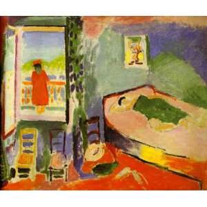  Oil Painting Interior at Collioure Henri Matisse Hand 