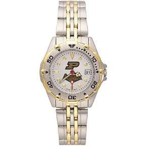 com Purdue Boilermakers Ladies All Star Watch w/Stainless Steel Band 