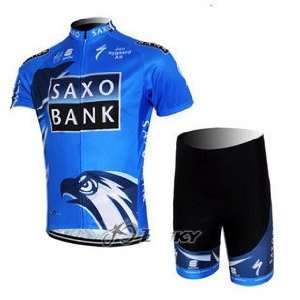  12 new SAXO BANK, Saxo Bank team version of the blue short 