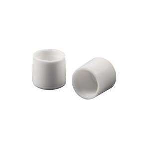   Count 5/8 Soft Touch Vinyl Chair Tips, White