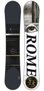 Brand New in PLASTIC Rome SDS ANTHEM Snowboard 162cm RARE LIMITED 