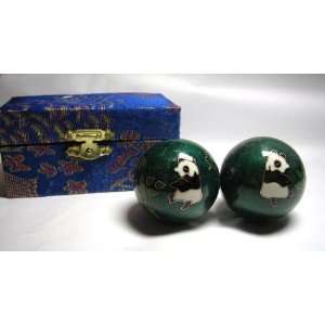  Metal Balls Ancient Chinese Ball Exercise Panda 