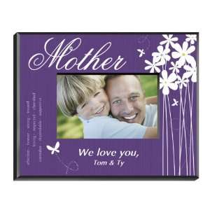   Keepsake Personalized Bloomin` Butterfly Mother Picture Frame Baby
