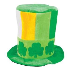  Irish Tri Color Hat With Shamrocks Case Pack 12