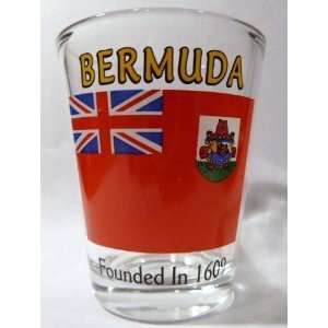  Bermuda Flag Shot Glass