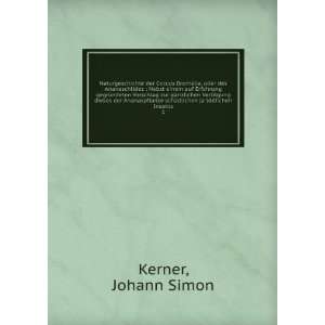   schÃ¤dlichen ja tÃ¶dlichen Insekts. 1 Johann Simon Kerner Books