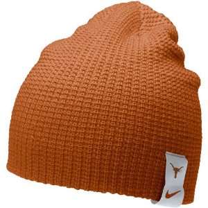  Nike Texas Longhorns Burnt Orange Epic Knit Beanie Sports 