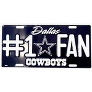   Fan NFL Football License Plate Plates Tags Tag auto vehicle car front