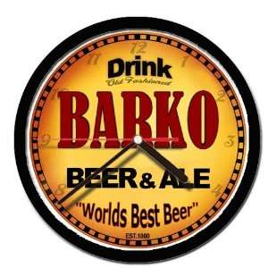  BARKO beer and ale cerveza wall clock 