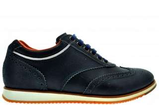 Trickers Shoes Mens Sneakers 500 Dovetail Stone Blue Leather 8.5 (42 