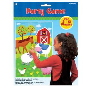  Lets Party By Amscan Barnyard Party Game 