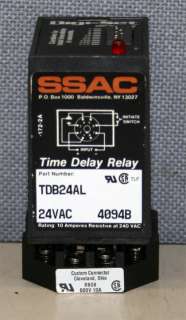 SSAC TDB24AL Digi Set Time Delay Relay  