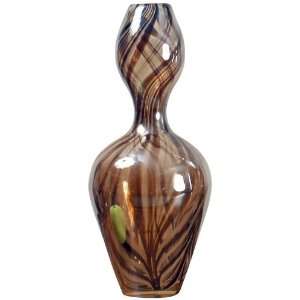  Brown Swirl Vase