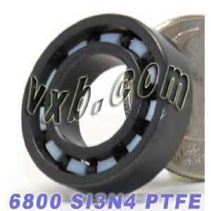 6800 Full Ceramic Bearing 10x19x5 Si3N4/PTFE Ball Bearings  