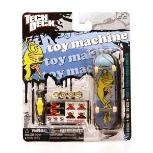   Tech Deck Fingerboard Toy Machine Nick Trapasso Monster Toys & Games