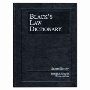   Blacks Law Dictionary, Hardcover, 1,738 Pages HOUH48112 Electronics