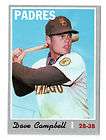 1970 TOPPS DAVE CAMPBELL SAN DIEGO PADRES 639  