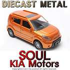2008 SOUL Orange Diecast Mini Cars Kia Motors Toys Korea Brand 1/32 