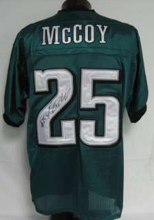 LeSean McCoy Eagles Autographed/Signed Jersey JSA Size 52  