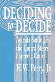   To Decide, (0674194438), H. W. Perry, Textbooks   