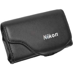   Leather Case Bag Nikon CoolPix S8100 S8000 S6000 Black