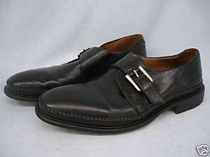 Mens H S Trask Black Leather Loafers 10 10M  