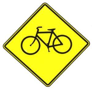  Bike Crossing Sign Patio, Lawn & Garden