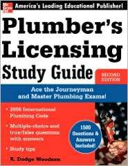 Plumbers licensing Study Guide, (0071479392), R. Woodson, Textbooks 