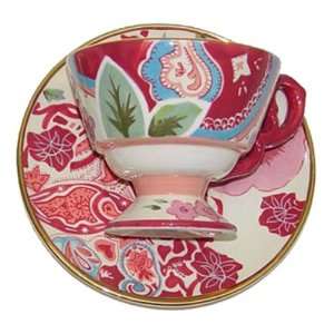 Tracy Porter Cup & Saucer Candles   Ambrosia