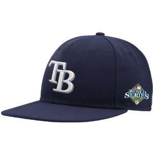  Bay Rays Navy Blue 2008 MLB American League Champions World Series 